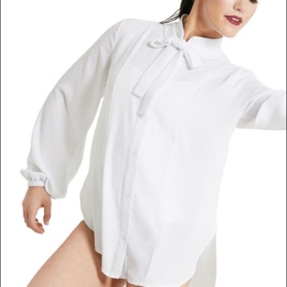 Balera tie neck dance costume